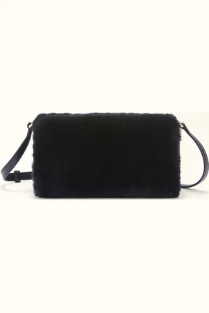 Furla Dalia Mini Sac L Nero Mouton + Cuir Nappa Femme