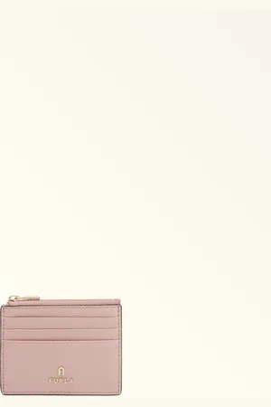 Furla Camelia Porte-cartes Alba Cuir Texturé Femme