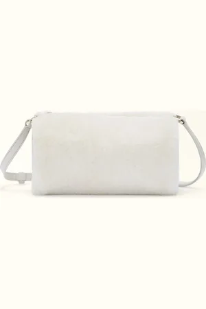 Furla Dalia Mini Sac L Marshmallow Mouton + Cuir Nappa Femme