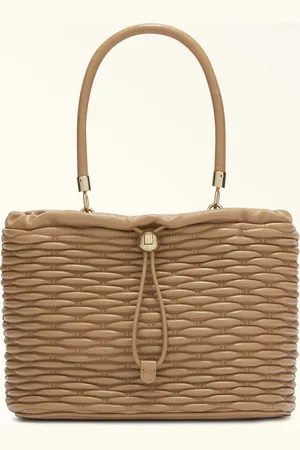 Furla Mionido Sac Cabas Deserto Cuir De Veau Nappa Matelassé Dattero Lux Femme