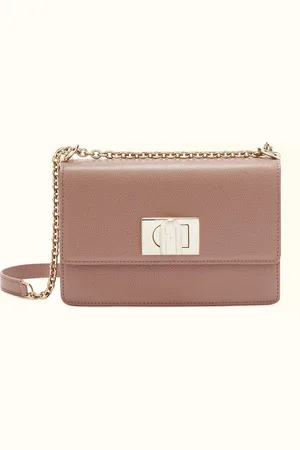 Furla 1927 Sac À Bandoulière Tulle Cuir Texturé Femme