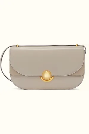 Furla Sfera Sac À Bandoulière Vaniglia Cuir De Veau Souple + Daim Femme