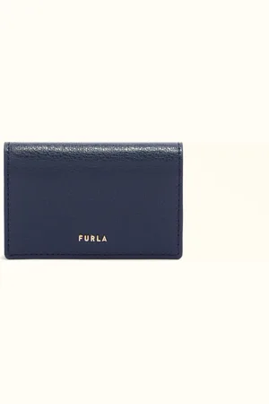 Furla Man Project Porte-cartes Mediterraneo Cuir De Veau Texturé Milos Homme
