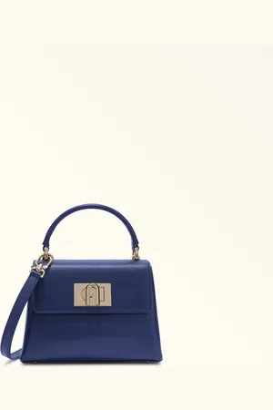 Furla 1927 Sac À Main Mediterraneo Cuir Texturé Femme