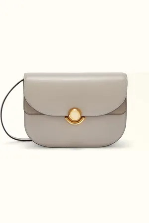 Furla Sfera Sac À Bandoulière Vaniglia Cuir De Veau Souple + Daim Femme