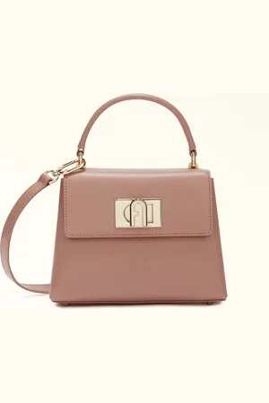 Furla 1927 Sac À Main Tulle Cuir Texturé Femme