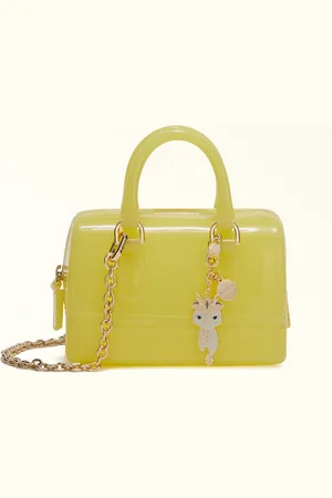 Furla Candy Mini Sac Color Gold Pvc + Métal Femme