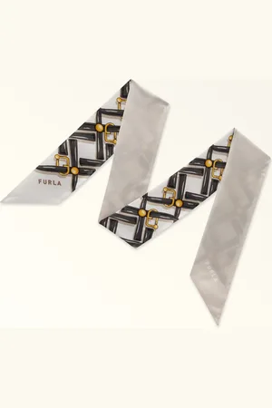 Furla Metropolis Bandeau Cenere+soil+nero Sergé De Soie St. Nuvola Femme