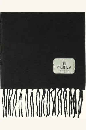 Furla Moon Écharpe 37x230 Nero Laine Femme