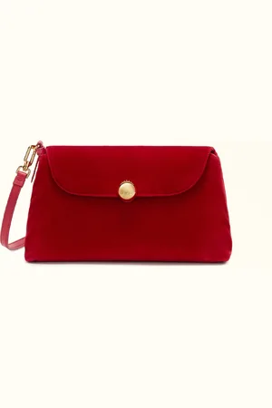 Furla Sfera Soft Mini Sac Xl Rosso Satin Velouté Femme