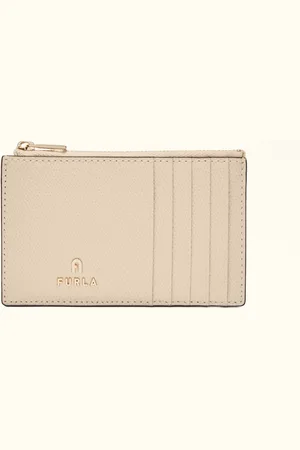 Furla Camelia Porte-cartes Ballerina I Cuir Texturé Femme
