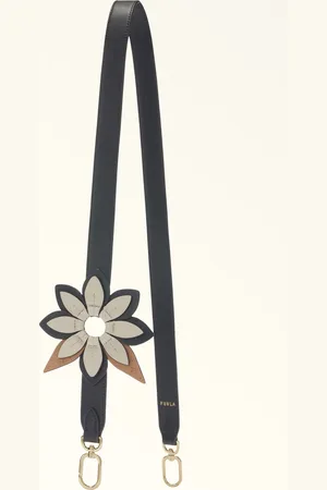 Furla Fiona Bandoulière Épaule Toni Nero Cuir De Veau Sidney Tricolore Femme