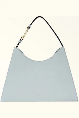 Furla Nuvola Sac Porté Épaule Artemisia Cuir De Veau Claris Lux Femme