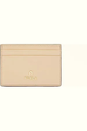 Furla Camelia Porte-cartes Grano Cuir De Veau Souple Femme