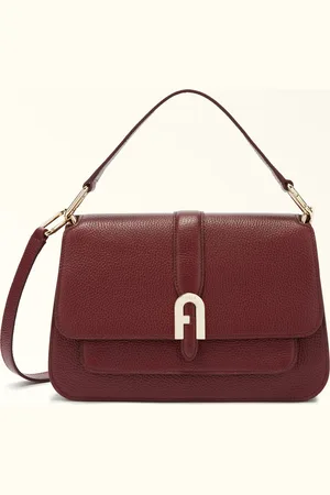 Furla Sofia Grainy Sac À Main M Porpora Cuir De Veau Grainé Femme