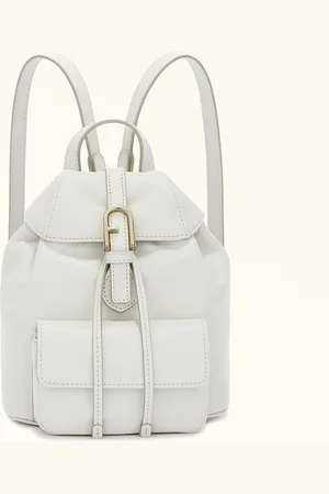 Furla Flow Sac À Dos Marshmallow Cuir De Veau Claris Lux Femme