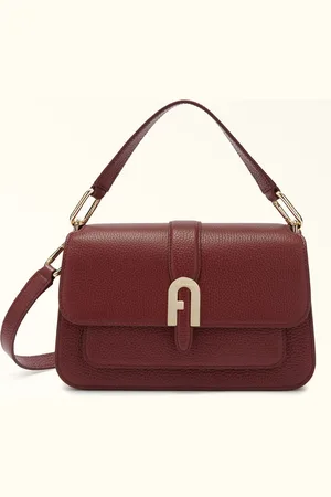 Furla Sofia Grainy Sac À Main S Porpora Cuir De Veau Grainé Femme