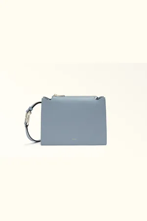 Furla Nuvola Sac À Bandoulière Celestial Cuir De Veau Grainé Femme