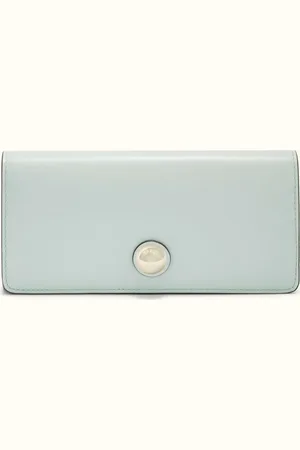 Furla Sfera Portefeuille Continental Laguna Cuir De Veau Souple Femme