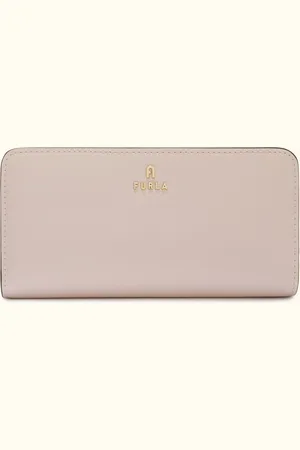 Furla Camelia Portefeuille Continental Corolla Cuir De Veau Souple Femme