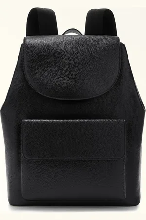 Furla Sofia Sac À Dos M Nero Cuir De Veau Grainé Femme
