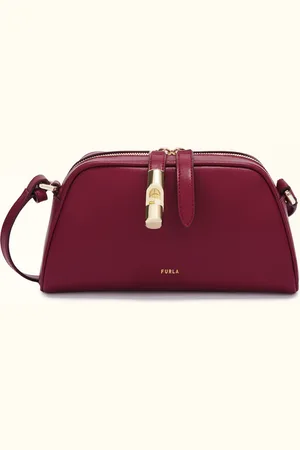 Furla Goccia Mini Sac Xl Ciliegia D Cuir De Veau Sidney Femme