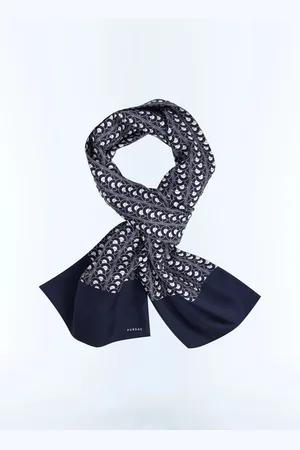 Fursac Foulard en twill de soie à motif