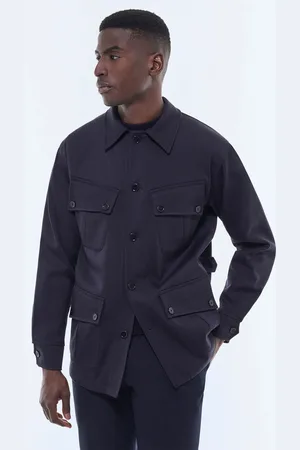 Fursac Veste en Cavalry twill de coton