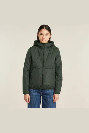G-Star Surchemise Utility Quilted Hooded - - Femmes