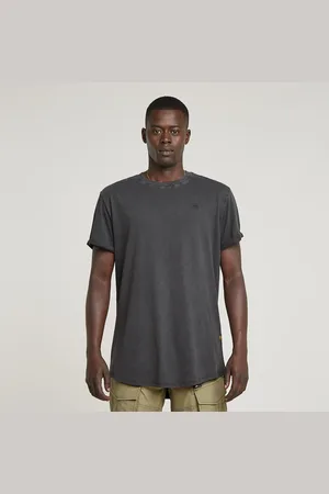 G-Star T-Shirt Text Back Graphic Overdyed Lash - - Hommes