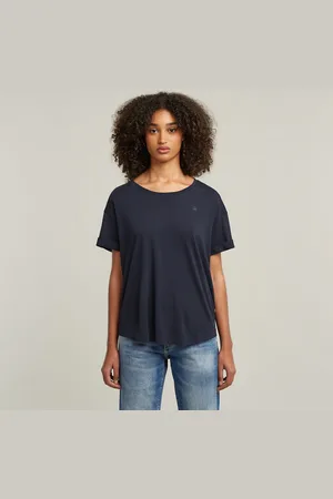 G-Star Top Rolled Up Sleeve Boyfriend - - Femmes