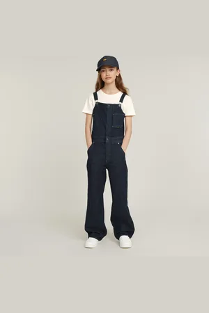 G-Star Salopette Droite avec Fermeture Éclair pour Filles - - Fille