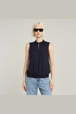 G-Star Haut Stand Up Collar - - Femmes