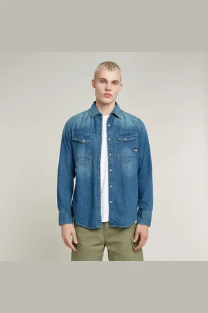 G-Star Chemise Slim Denim - - Hommes