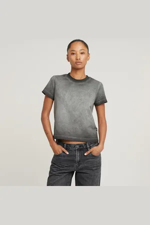 G-Star Top Overdyed Micro Boxy - - Femmes