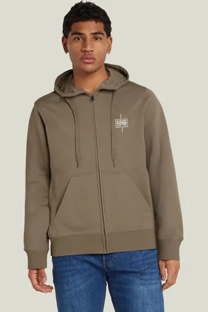G-Star Veste À Capuche Logo Zip Thru - - Hommes