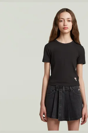 G-Star T-shirt Fille Slim Crop - - Fille
