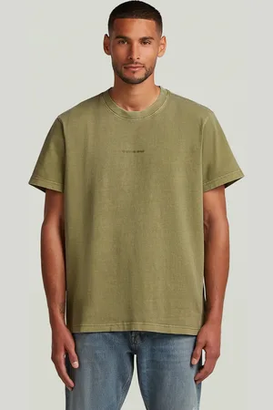 G-Star T-shirt Overdyed Center Chest - - Hommes
