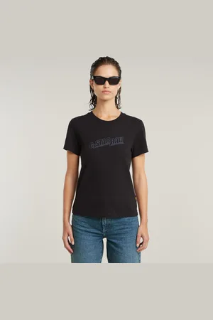 G-Star T-shirt Embro Logo - - Femmes