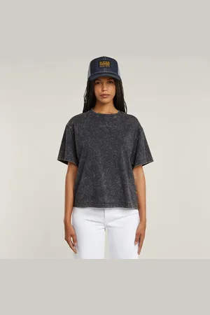 G-Star T-shirt Washed G-Script - - Femmes
