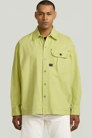 G-Star Chemise Pleated Boxy Long Sleeve - - Hommes