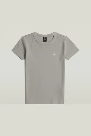 G-Star T-shirt Rib Cap Sleeve - - Femmes