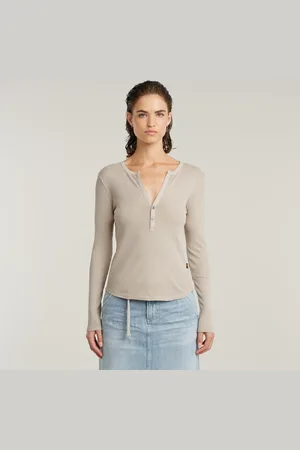 G-Star Top Deep V Slim - - Femmes