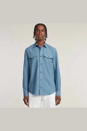 G-Star Chemise Marine Slim - - Hommes