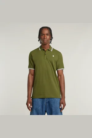 G-Star Polo Dunda Slim Stripe - - Hommes