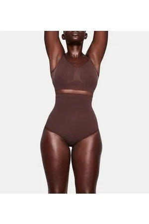 Body gainant pour femme - String gainant pour femme - Contrôle du ventre -  Sculptant - Hauts sans couture - Col en V (Couleur : noir B, taille : S) :  : Mode