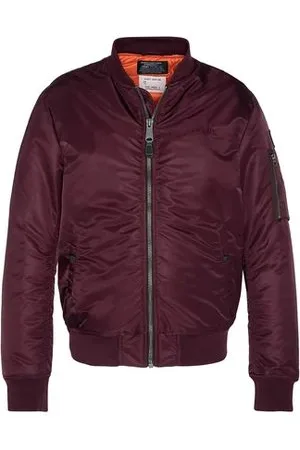 Bombers homme rouge hot sale