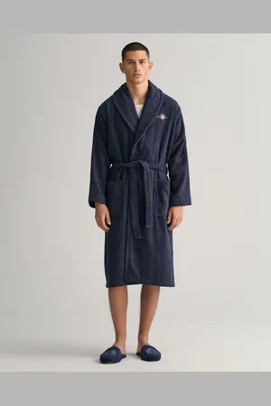GANT Home Peignoir en tissu éponge Archive Shield (S)
