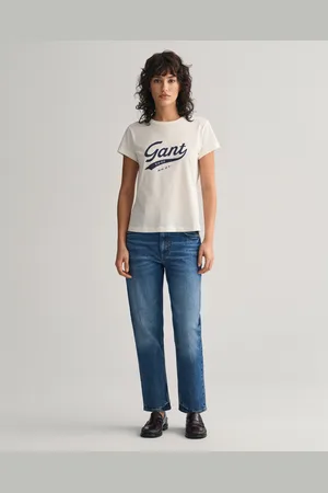 GANT Women Jean court à jambes droites (26)