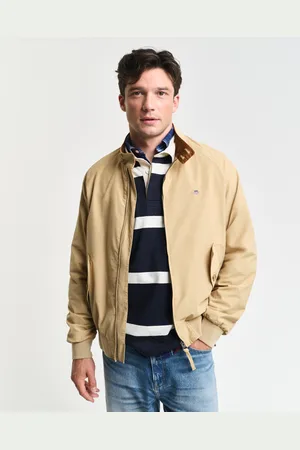 GANT Men Veste en coton Harrington (XS)